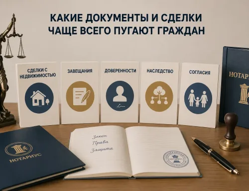 Какие документы и сделки чаще всего пугают граждан